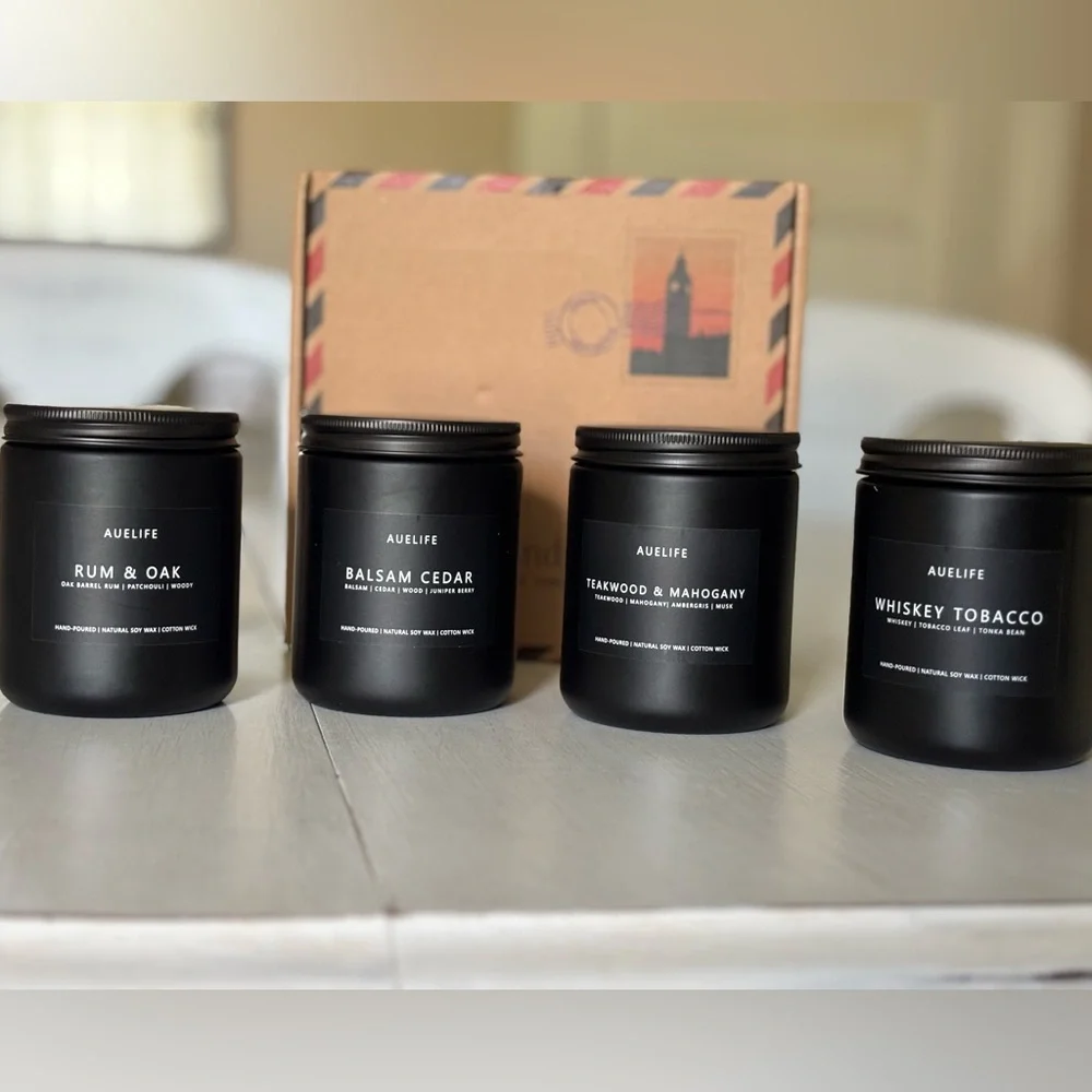 NIB Aulife Scented Candles Gift Box